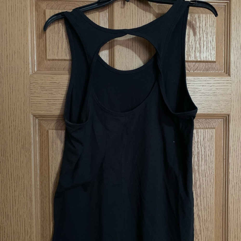 Zyia large Black Twist Tank